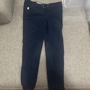 The Tailored Sportsman Navy Blue Trophy Hunter Breeches Great Condition